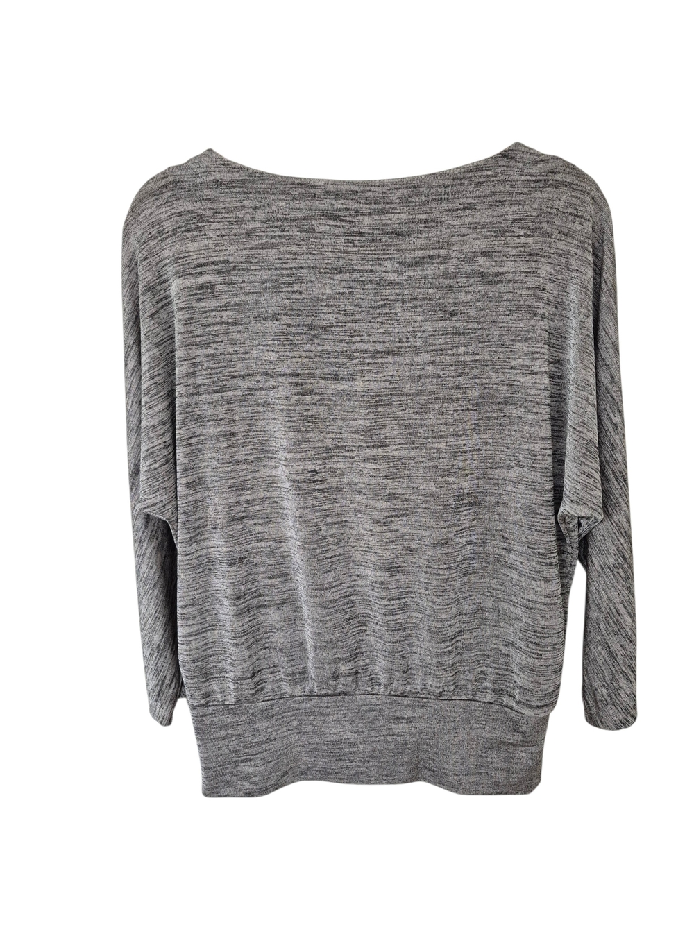 Melanie Lyne Gray Knit Casual Top Embellished Detail Small - Picture 3 of 8